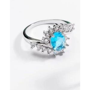 Women Sterling Silver Metal and Shining Cubic Zirc